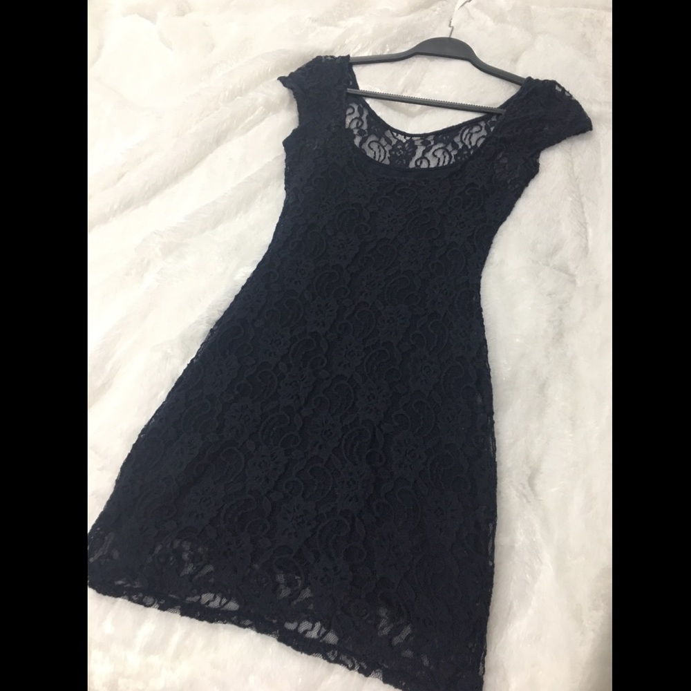 Abercrombie and Fitch Sz XS. Stretch Navy Mini
